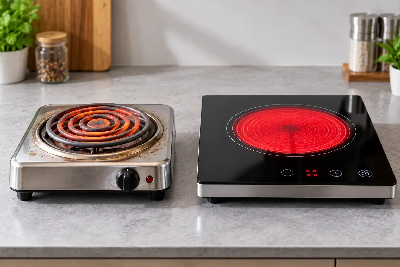 Hot Plate Price – infrared ceramic cooker close-up